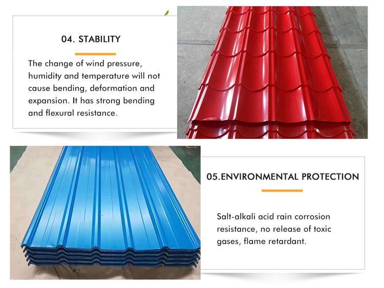 Color Coated Zinc Aluminium Roof Sheets