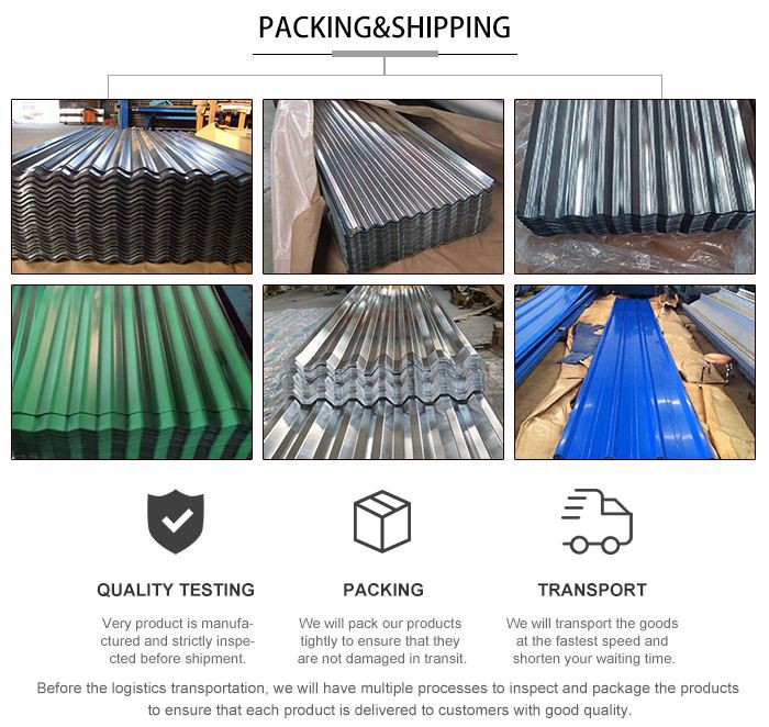 Color Coated Zinc Aluminium Roof Sheets