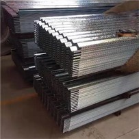 Valoviti pocinčani metalni limovi